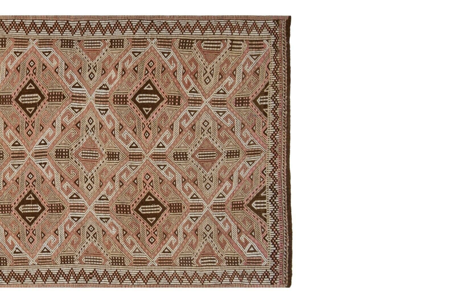Vintage Turkish Jajim Runner 4'7'' x 10'6''
