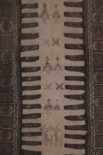 Vintage Turkish Rug 3'3'' x 5'11''