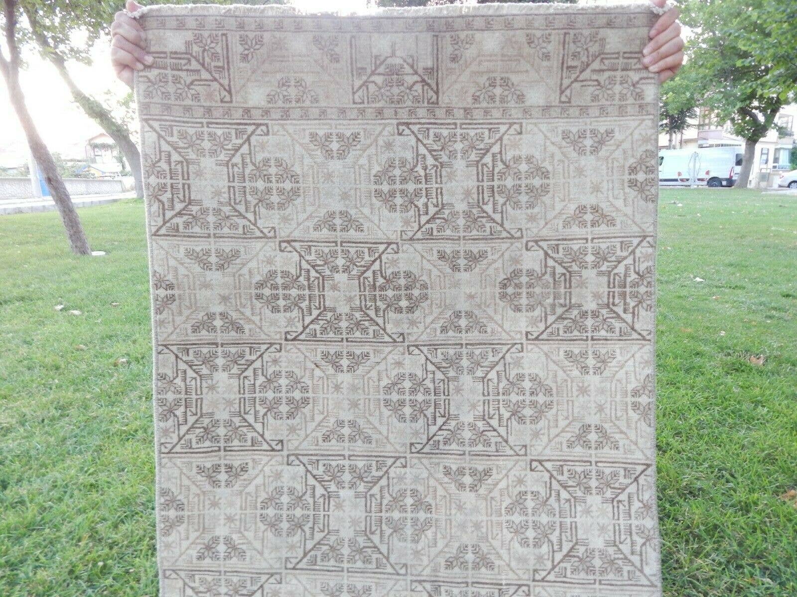 Vintage Turkish Rug 2'9'' x 6'