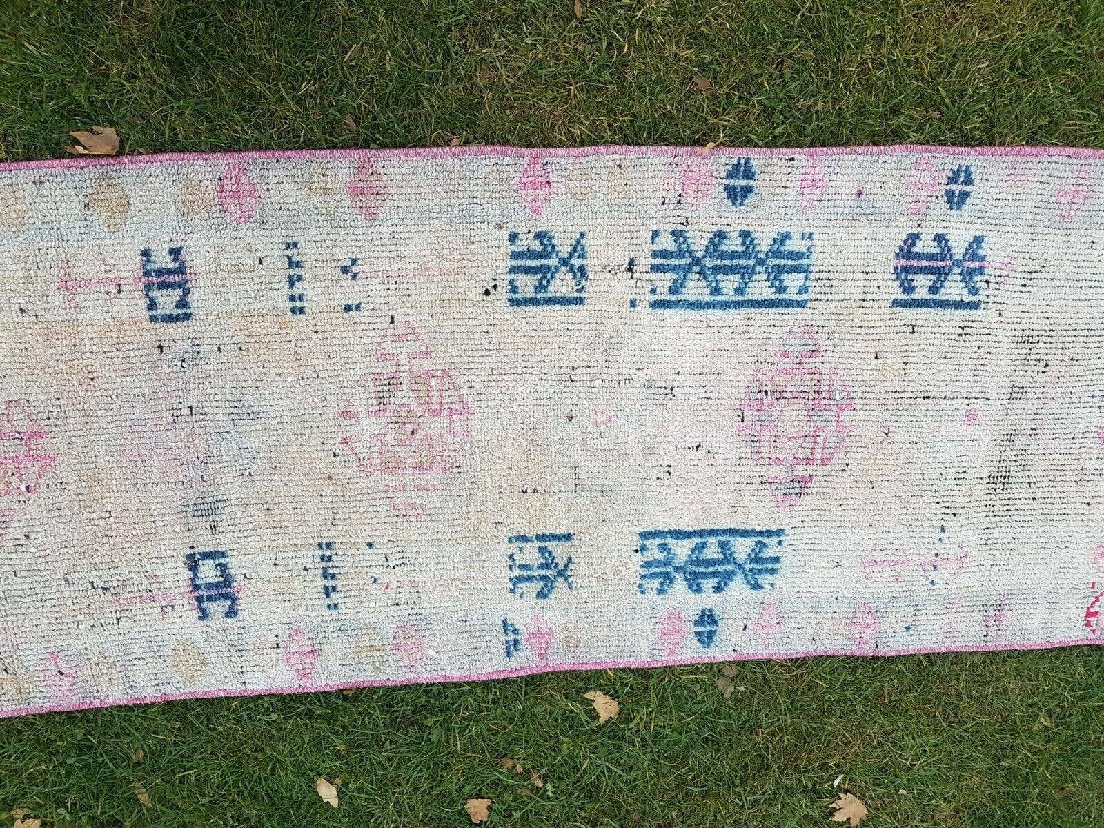 Vintage Oushak Runner 2'4'' x 15'1''