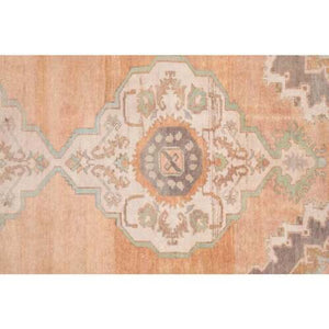 Vintage Turkish Karapinar Runner Rug 4'11'' x 10'3''