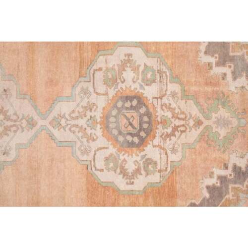 Vintage Turkish Karapinar Runner Rug 4'11'' x 10'3''