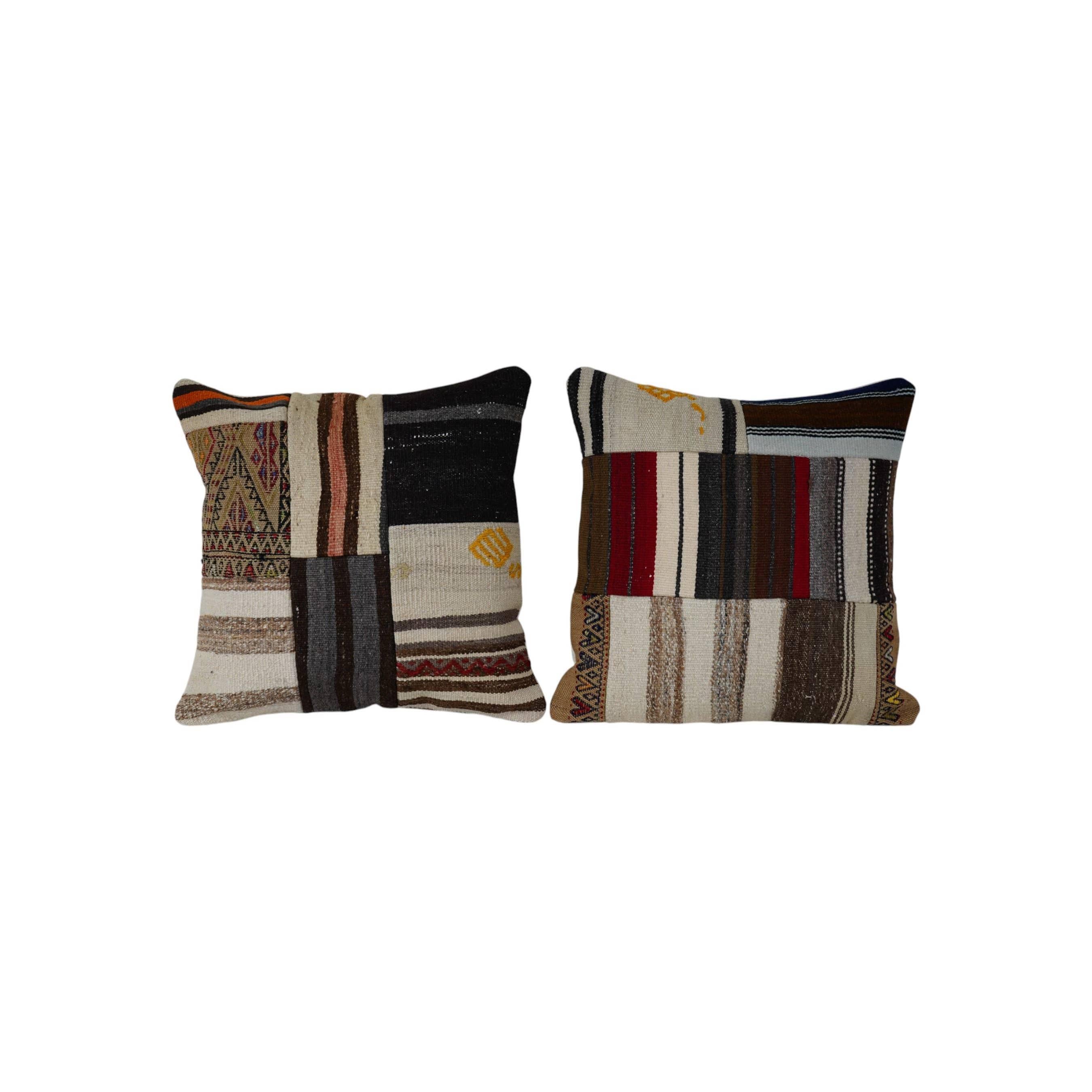 Kilim Pillow Cover Set of 2 | 20'' x 20''