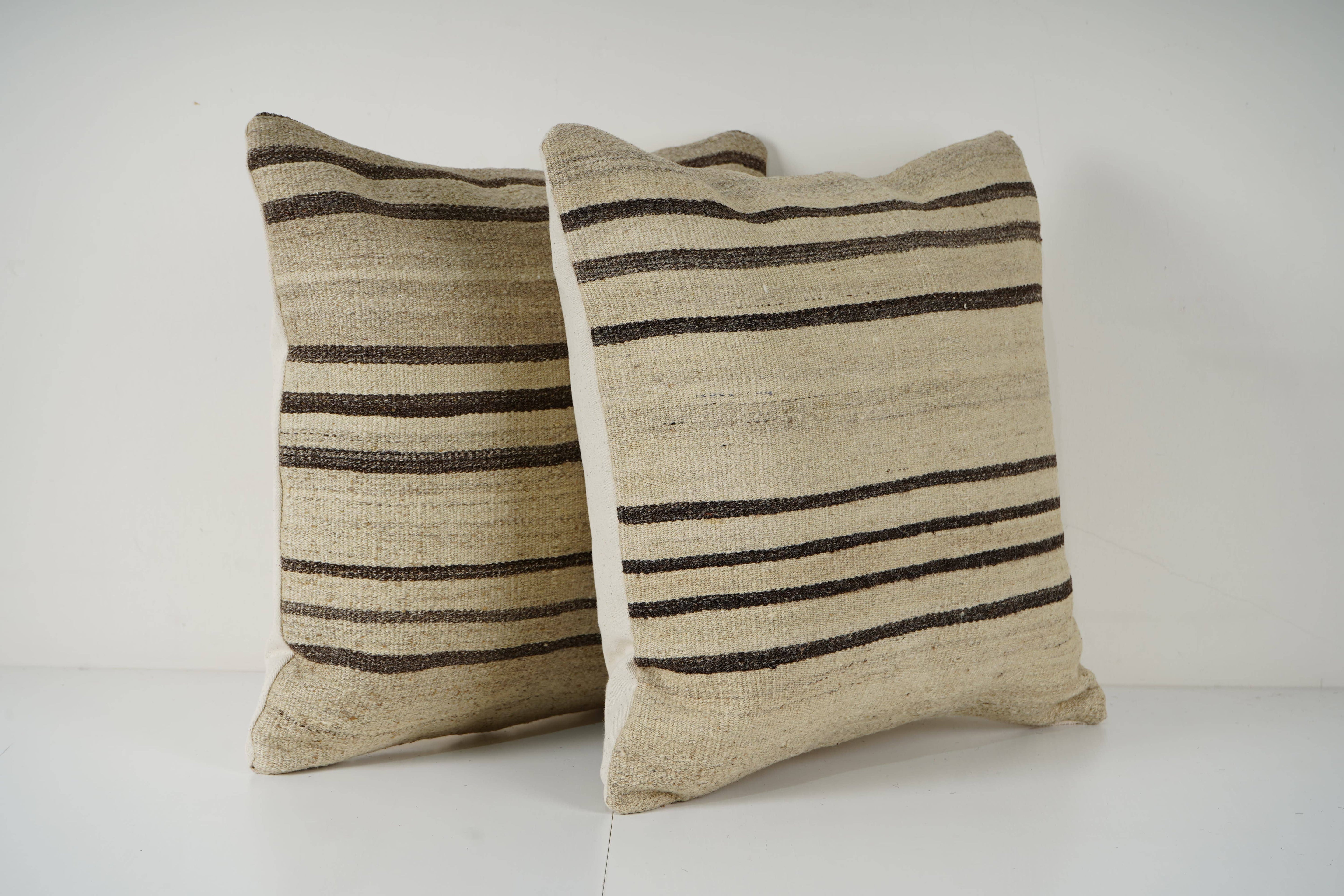 Kilim Pillow Cover Set of 2 | 20'' x 20''