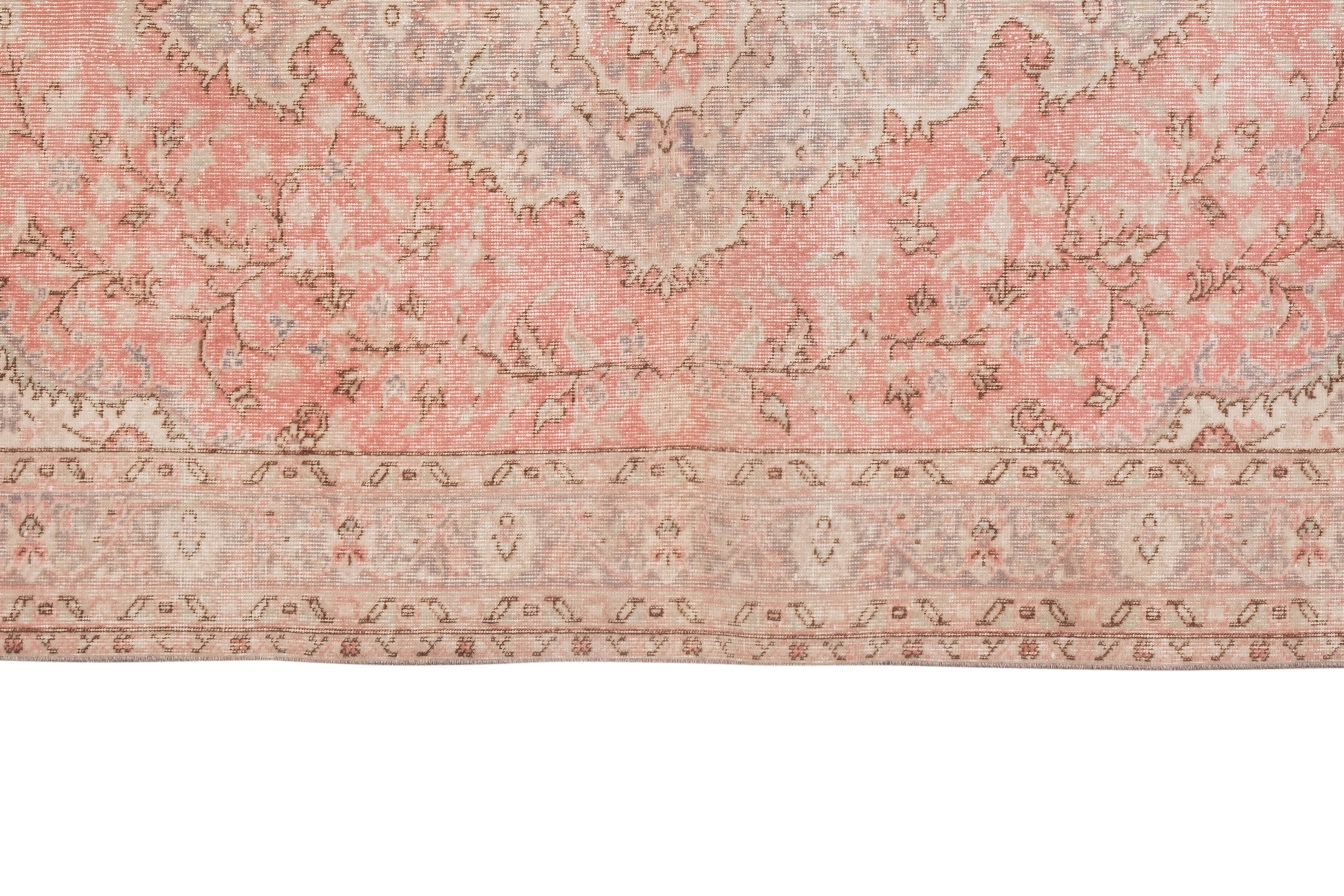 Vintage Turkish Rug 6'1'' x 8'9''