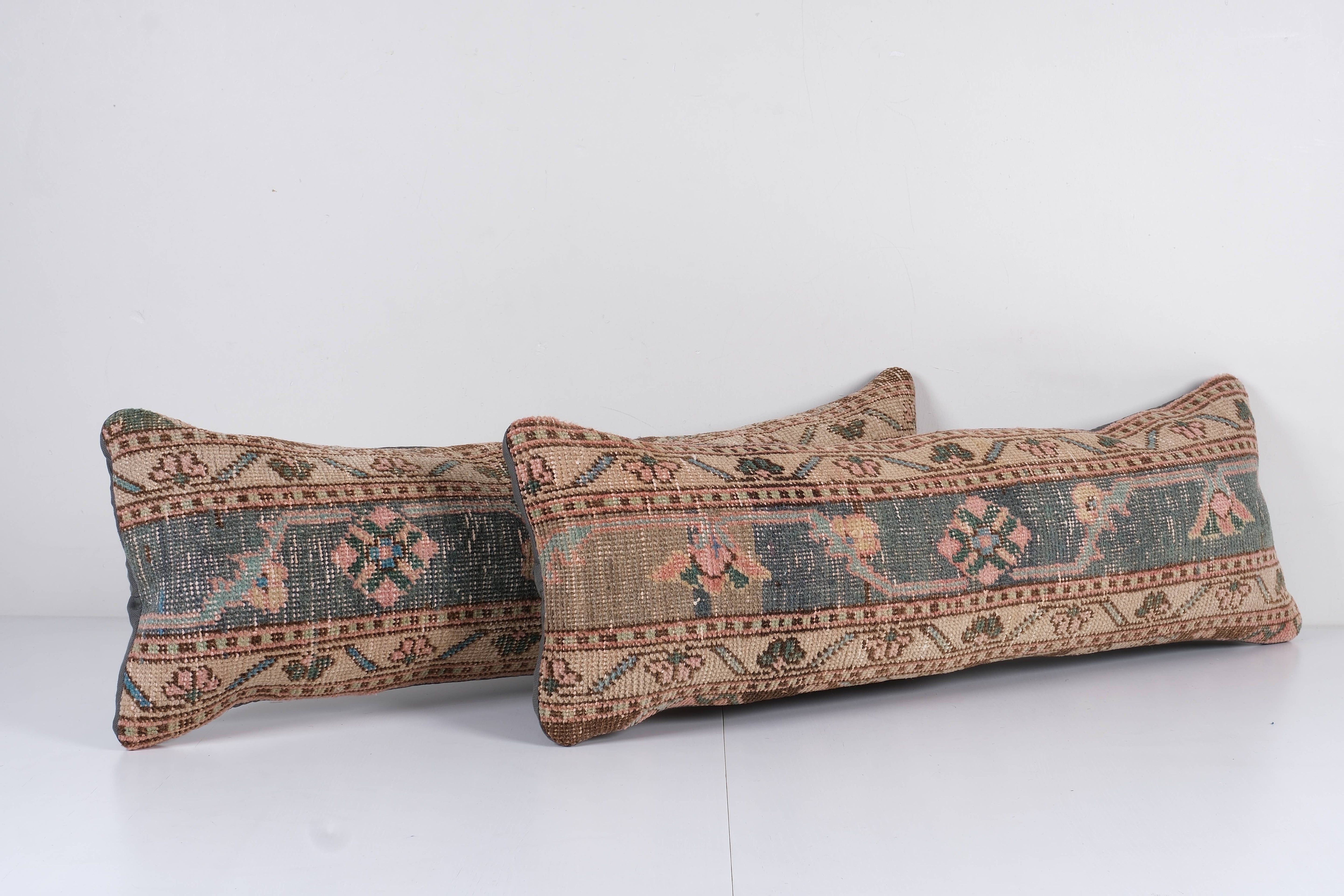 Rug Bedding Pillow Cover Set of 2 | 12'' x 35''