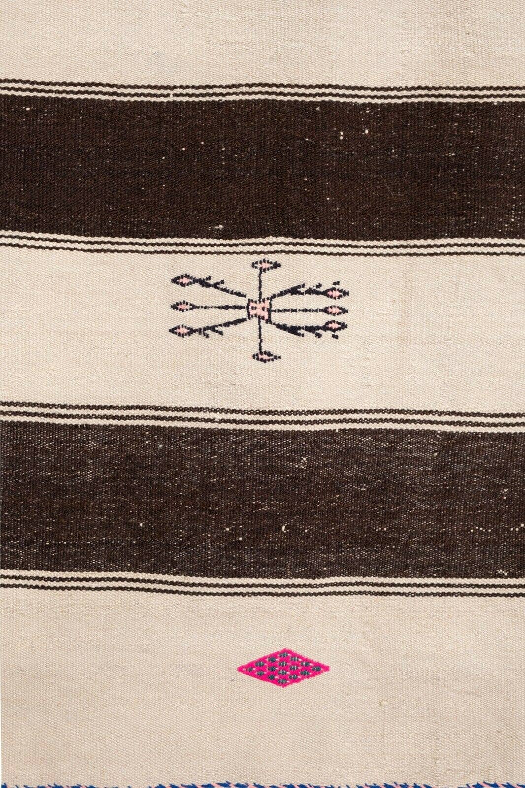 Vintage Turkish Kilim Rug 5'10'' x 11'4''