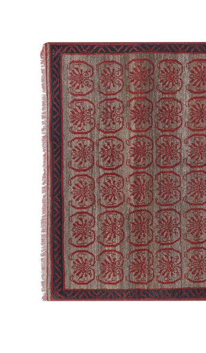 Vintage Turkish Shaggy Tulu Rug 21'' x 54''