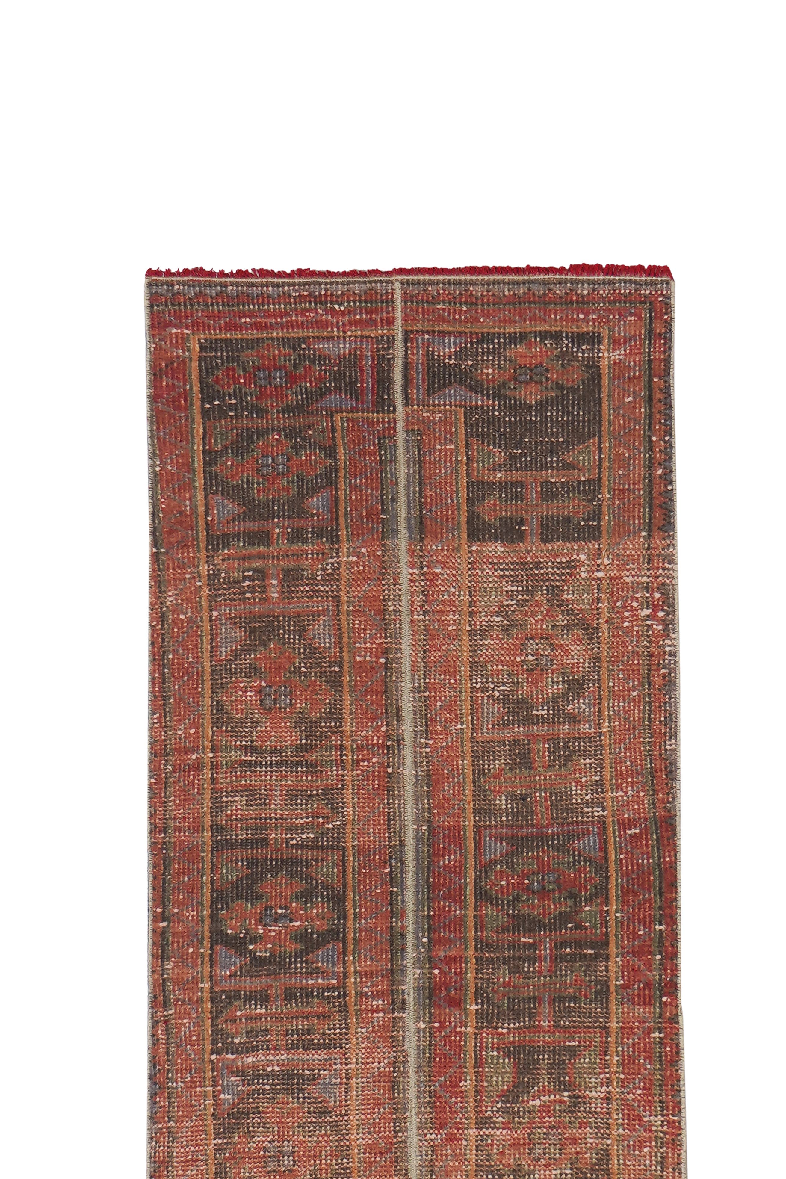 Vintage Turkish Runner Rug 1'8'' x 22'5''