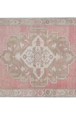 Vintage Oushak Rug 4'6'' x 8'1''