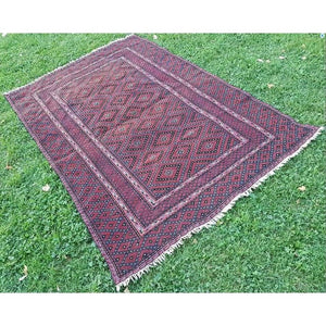 Vintage Turkish Rug 4'4'' x 6'3''
