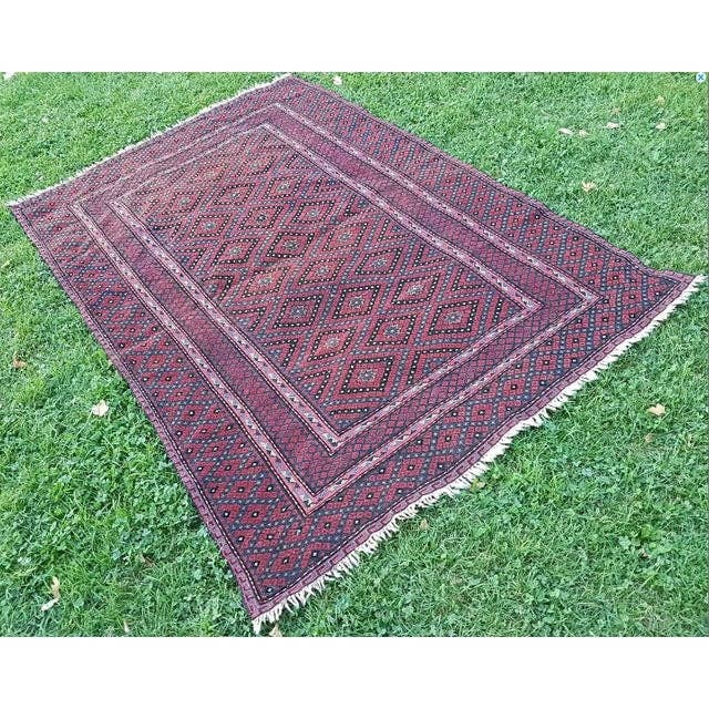 Vintage Turkish Rug 4'4'' x 6'3''