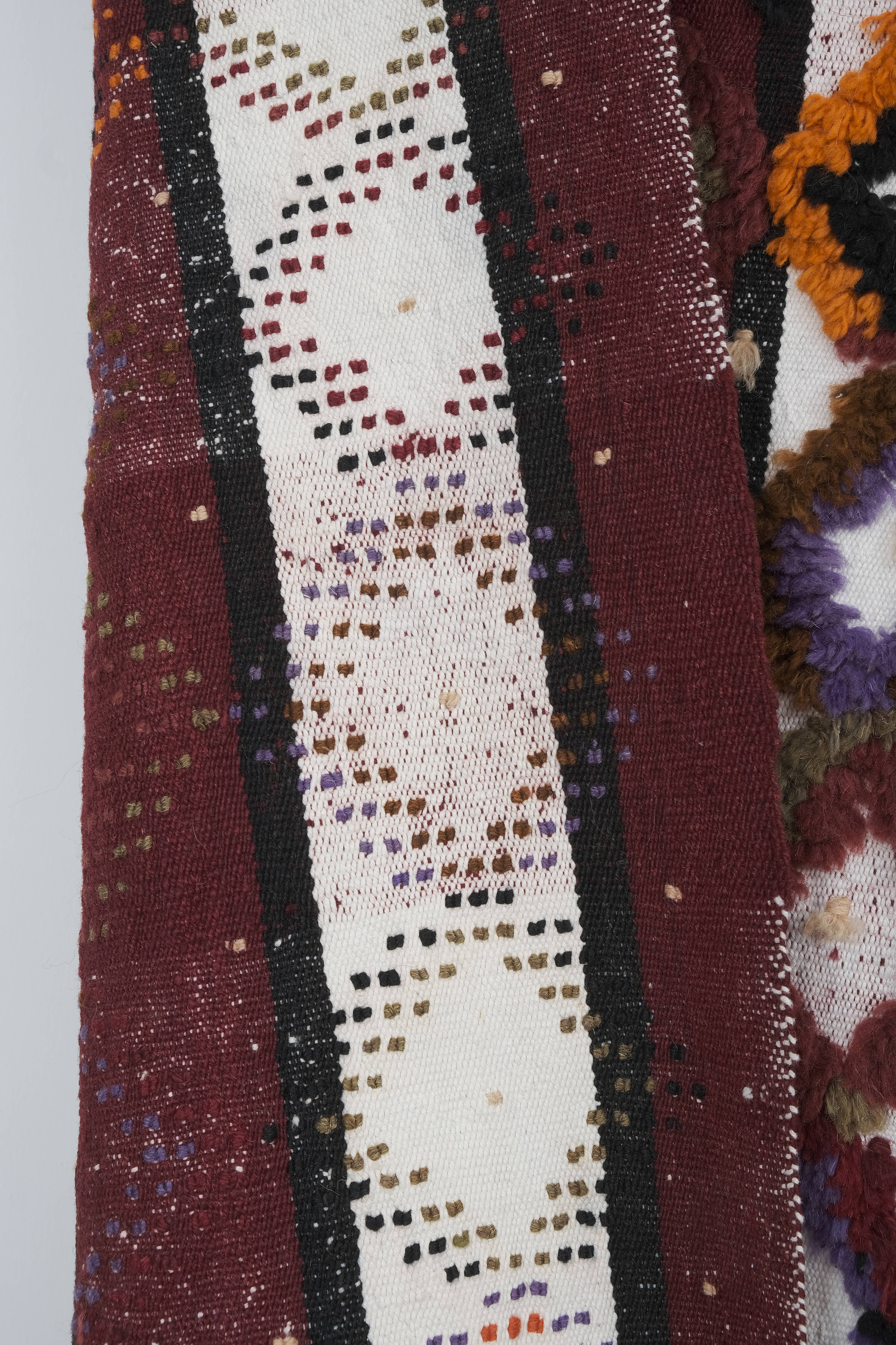 Vintage Turkish Tulu Rug 5'6'' x 7'1''