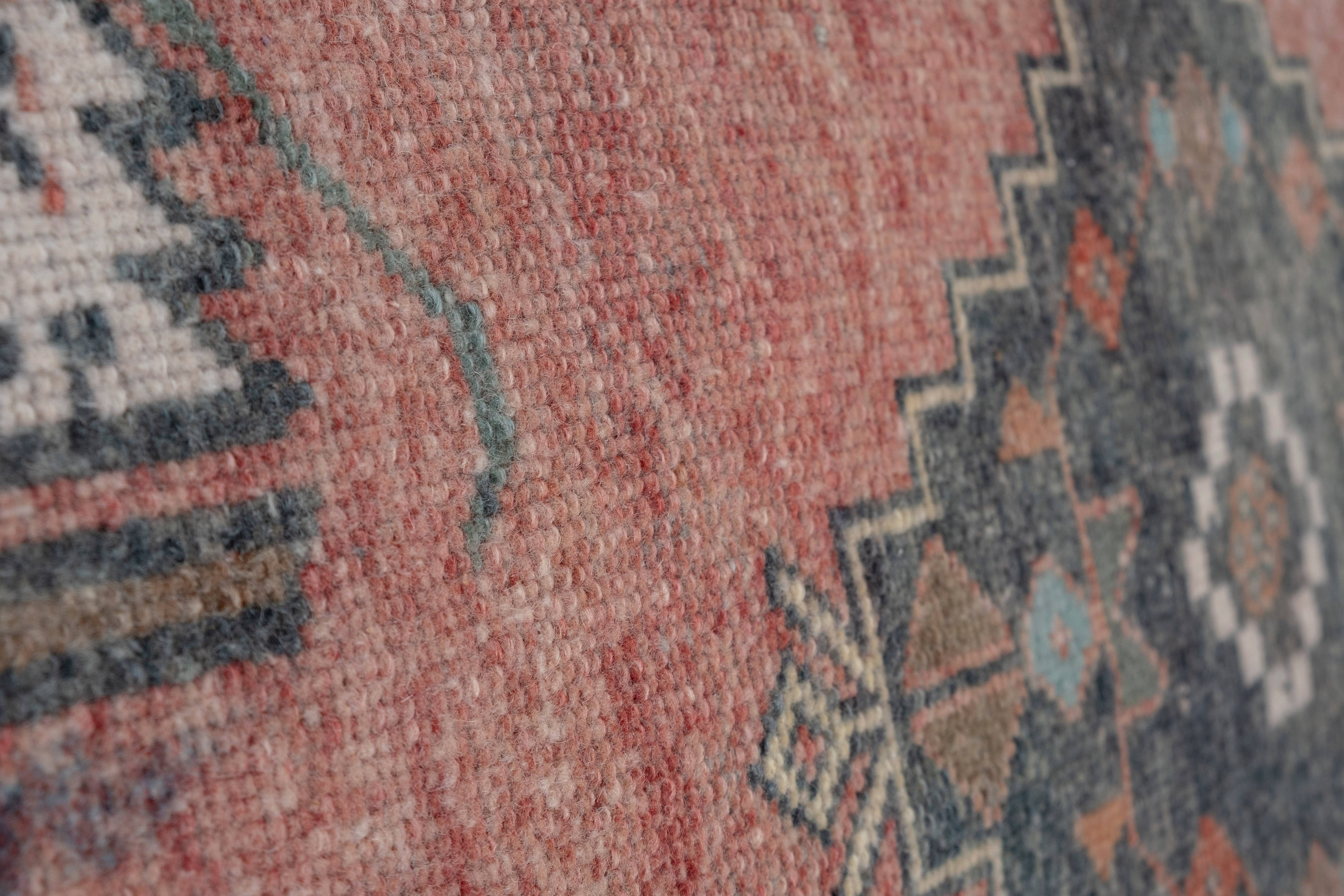 Vintage Oushak Yastik Rugs Set of 2 | 18'' x 38''
