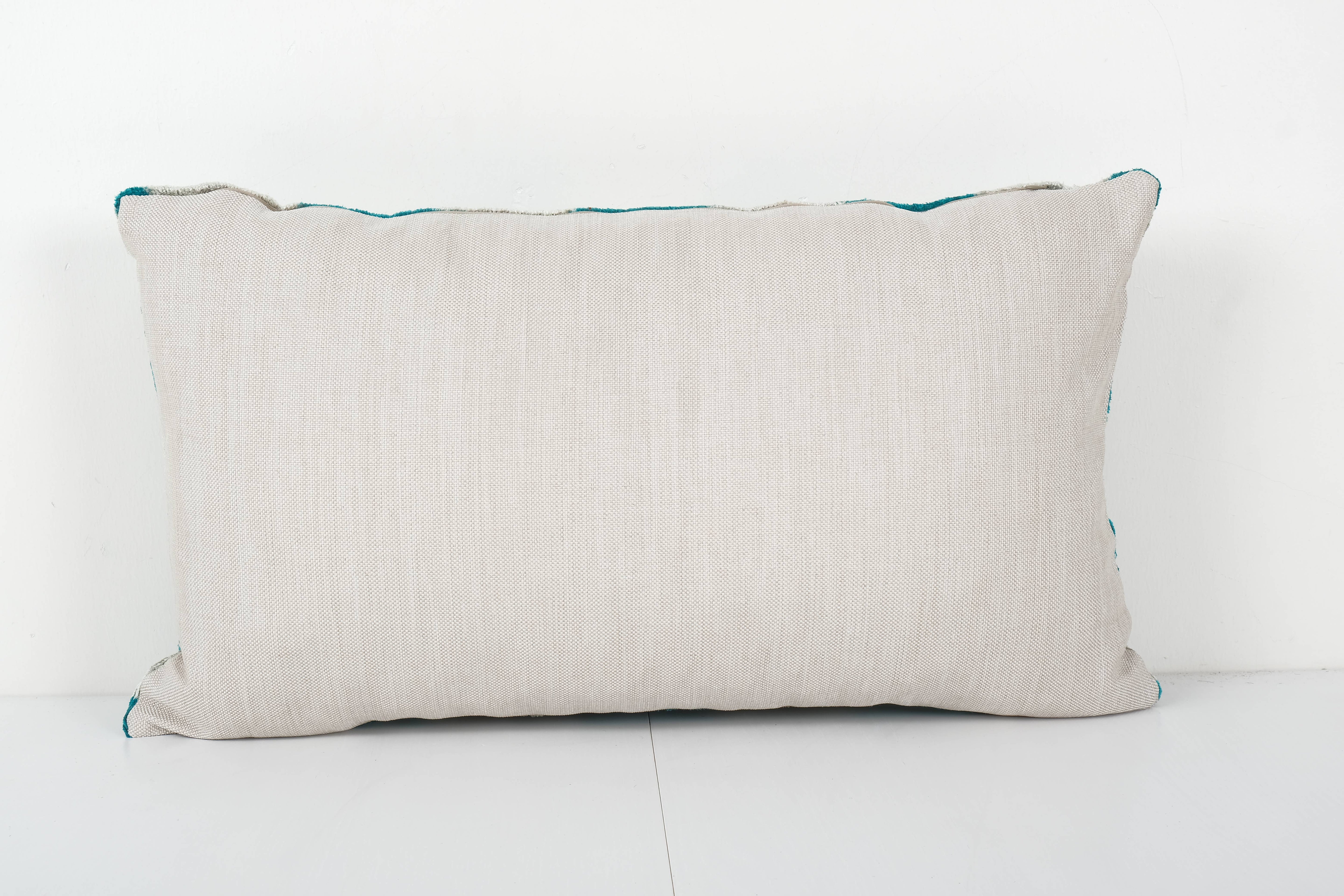Silk Ikat Velvet Pillow Cover | 16'' x 24''