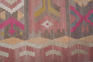 Vintage Turkish Kilim Runner 2'6'' x 21'1''