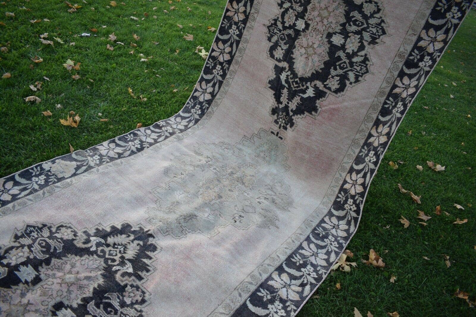 Vintage Oushak Rug 4'8'' x 13'3''