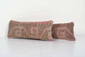 Rug Pillow Cover Set of 2 | 9'' x 22''
