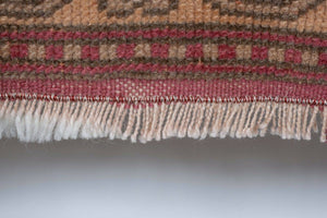 Vintage Turkish Runner Rug 2'4'' x 7'1''