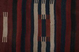 Vintage Turkish Kilim Runner 2'7'' x 23'2''