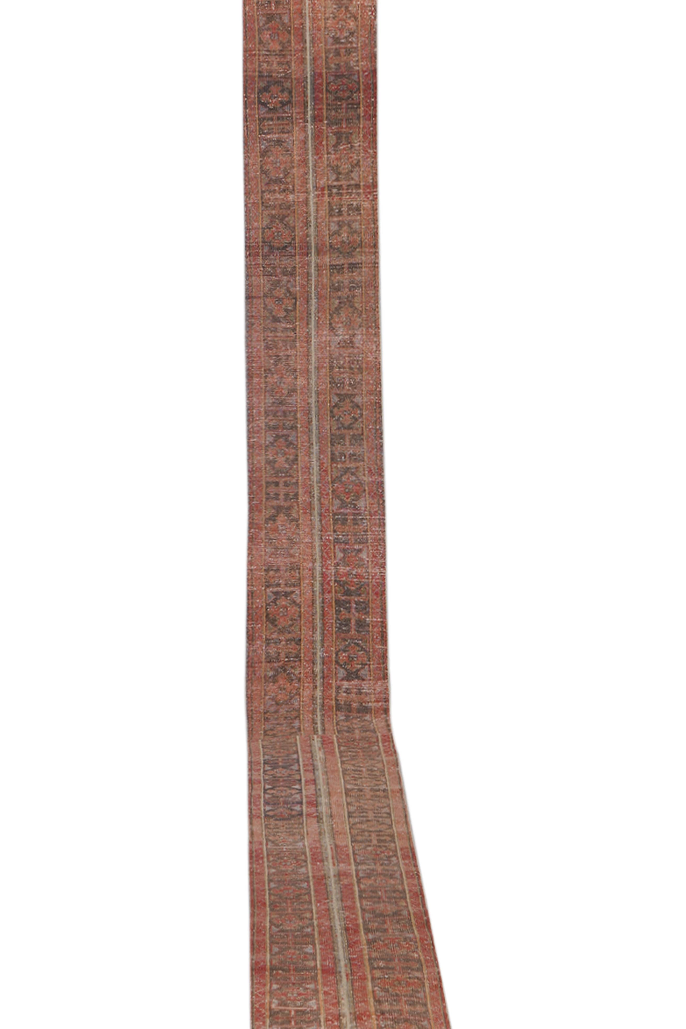 Vintage Turkish Runner Rug 1'8'' x 22'5''