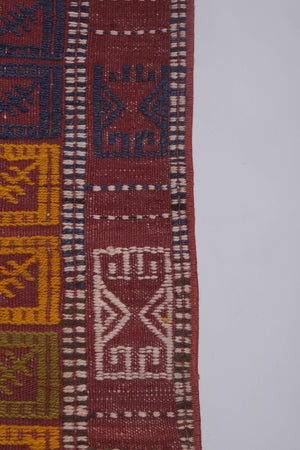 Vintage Turkish Kilim Rug 4'6'' x 6'8''