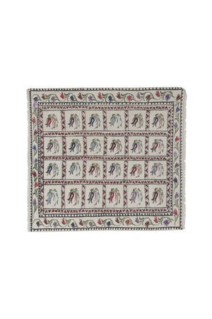 Vintage Turkish Kilim Rug 46'' x 49''