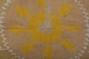 Suzani Wall Hanging & Bedspread | 5' x 5'