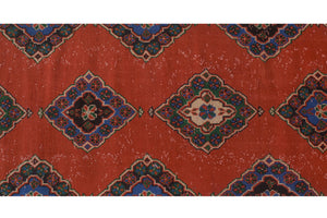 Vintage Turkish Runner Rug 3' x 21'8''