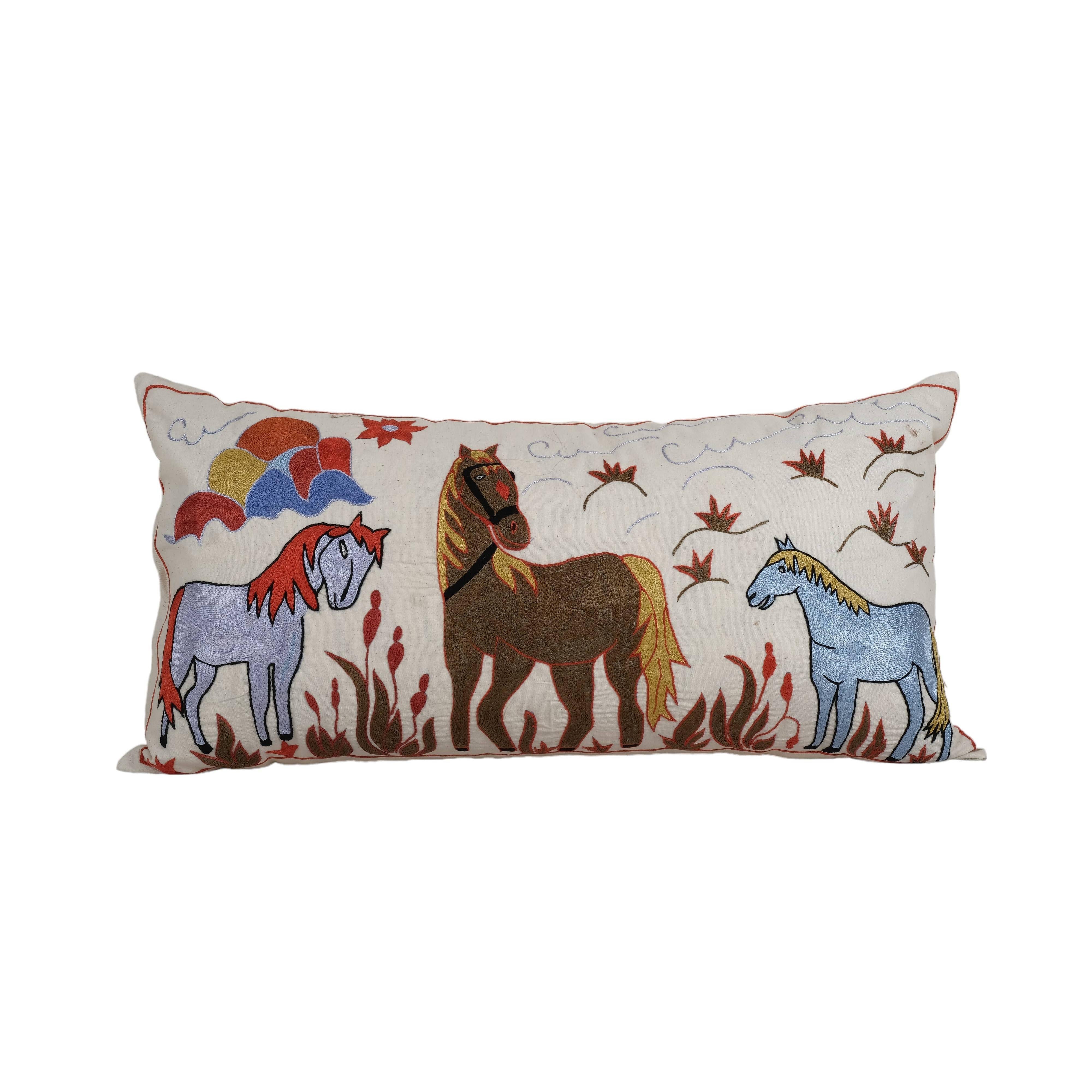 Suzani Bedding Pillow Cover | 18'' x 34''