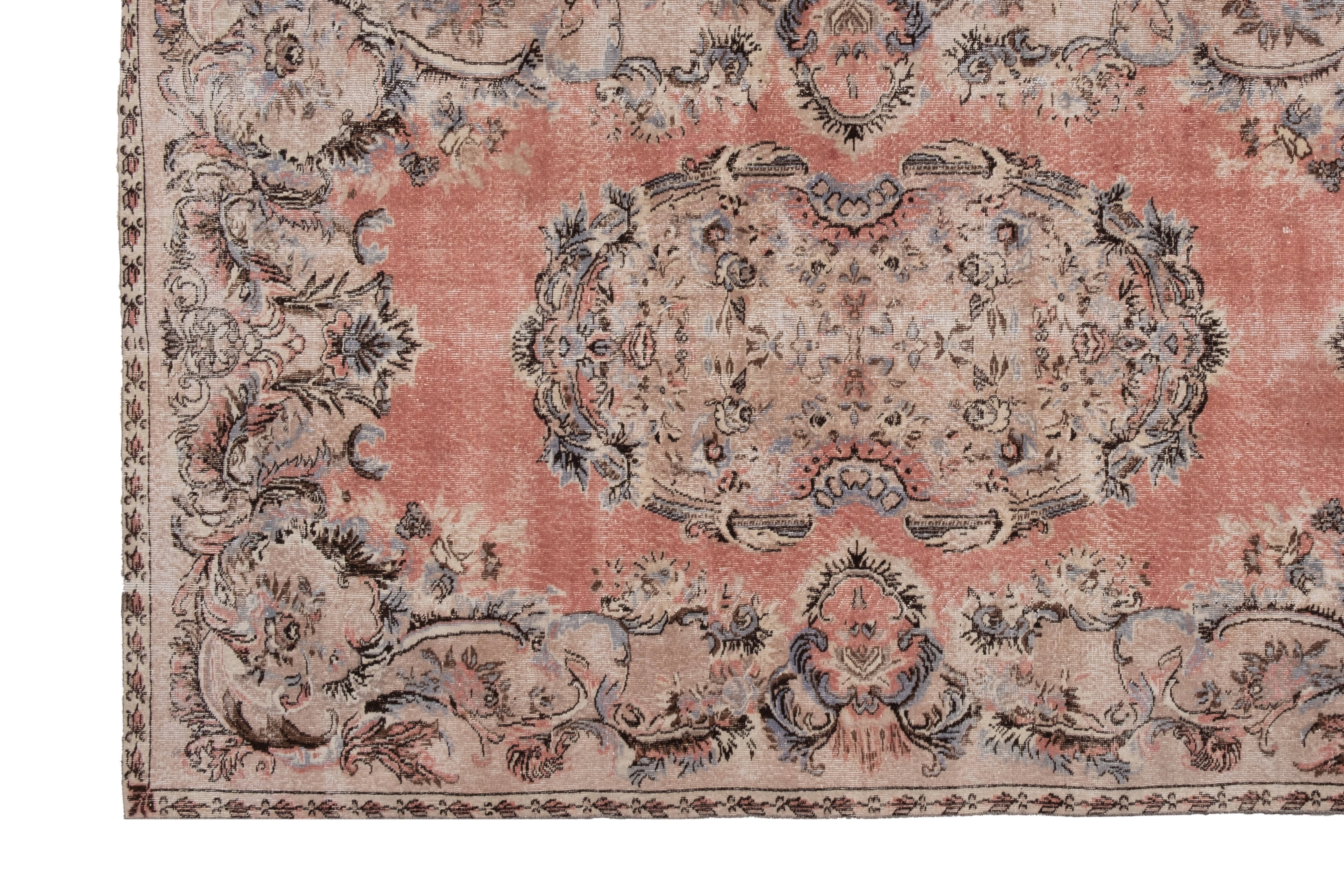 Vintage Oushak Rug 6'9'' x 10'8''