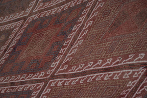 Vintage Turkish Kilim Rug 5'7'' x 7'5''