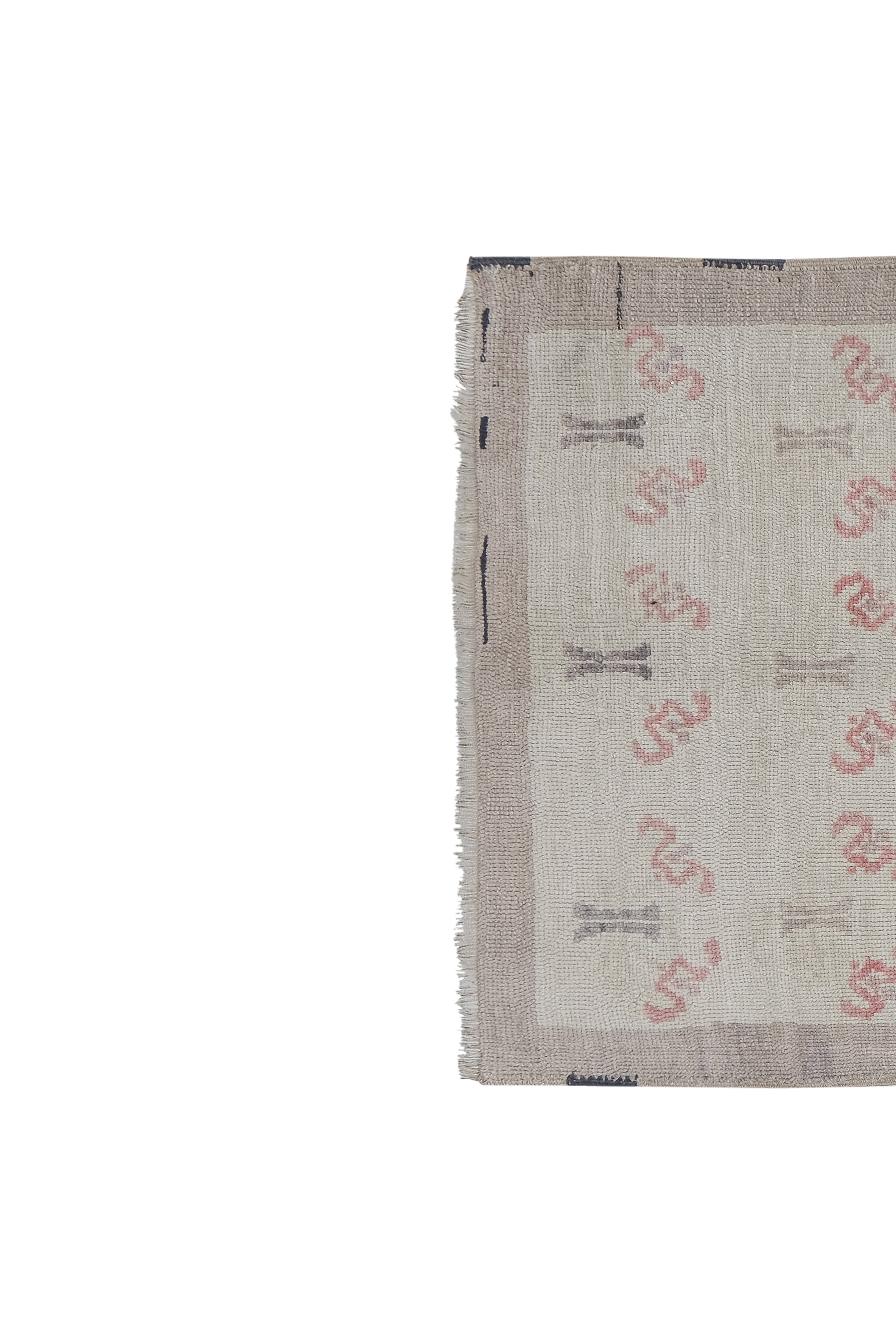 Vintage Oushak Rug 3'1'' x 6'1''