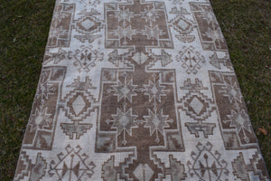 Vintage Oushak Rug 3'8'' x 6'3''