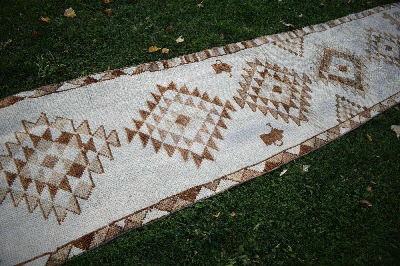 Vintage Herki Runner Rug 2'11'' x 13'3''