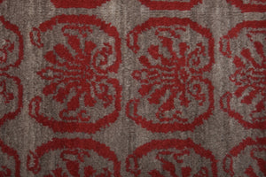 Vintage Turkish Shaggy Tulu Rug 21'' x 54''