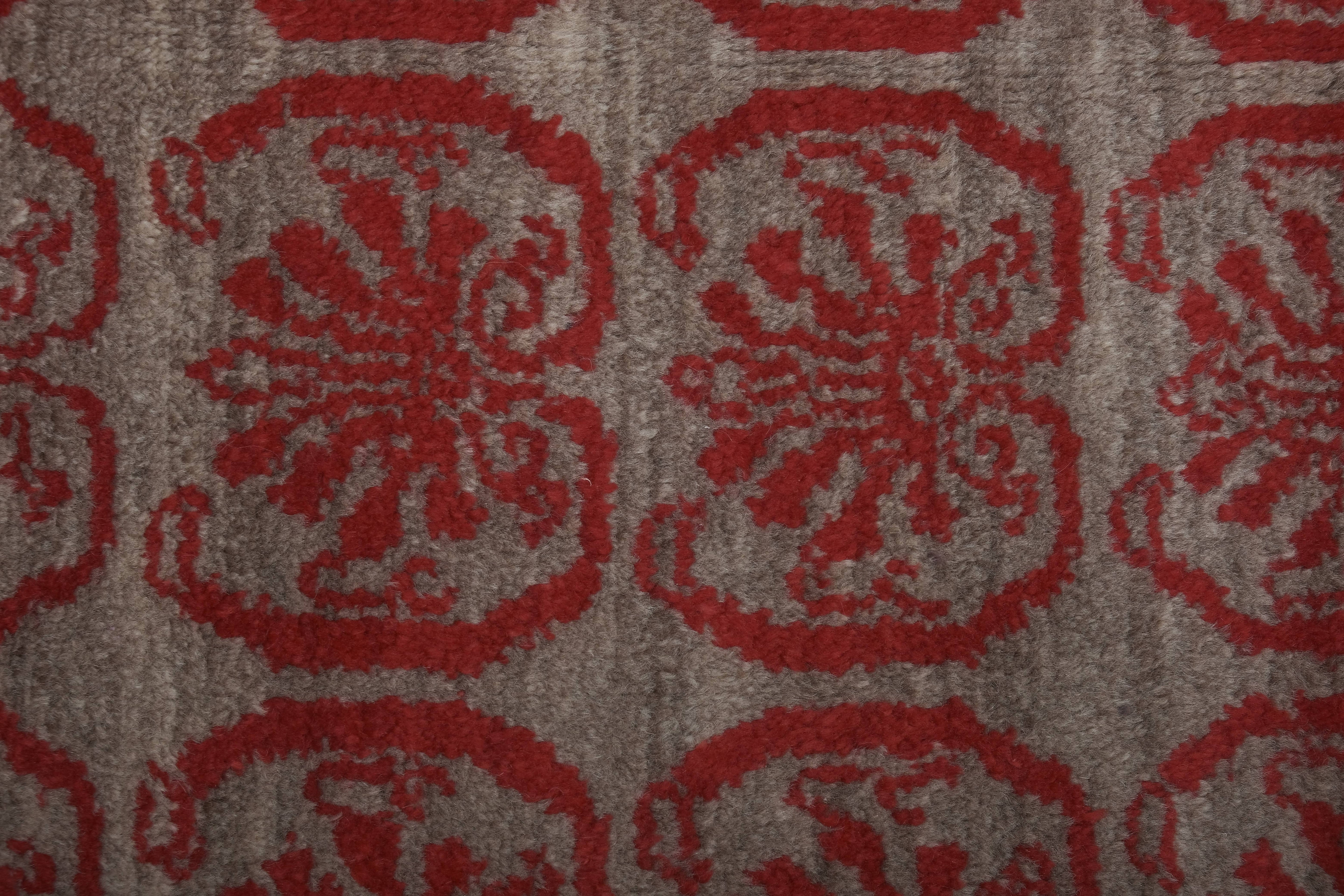 Vintage Turkish Shaggy Tulu Rug 21'' x 54''