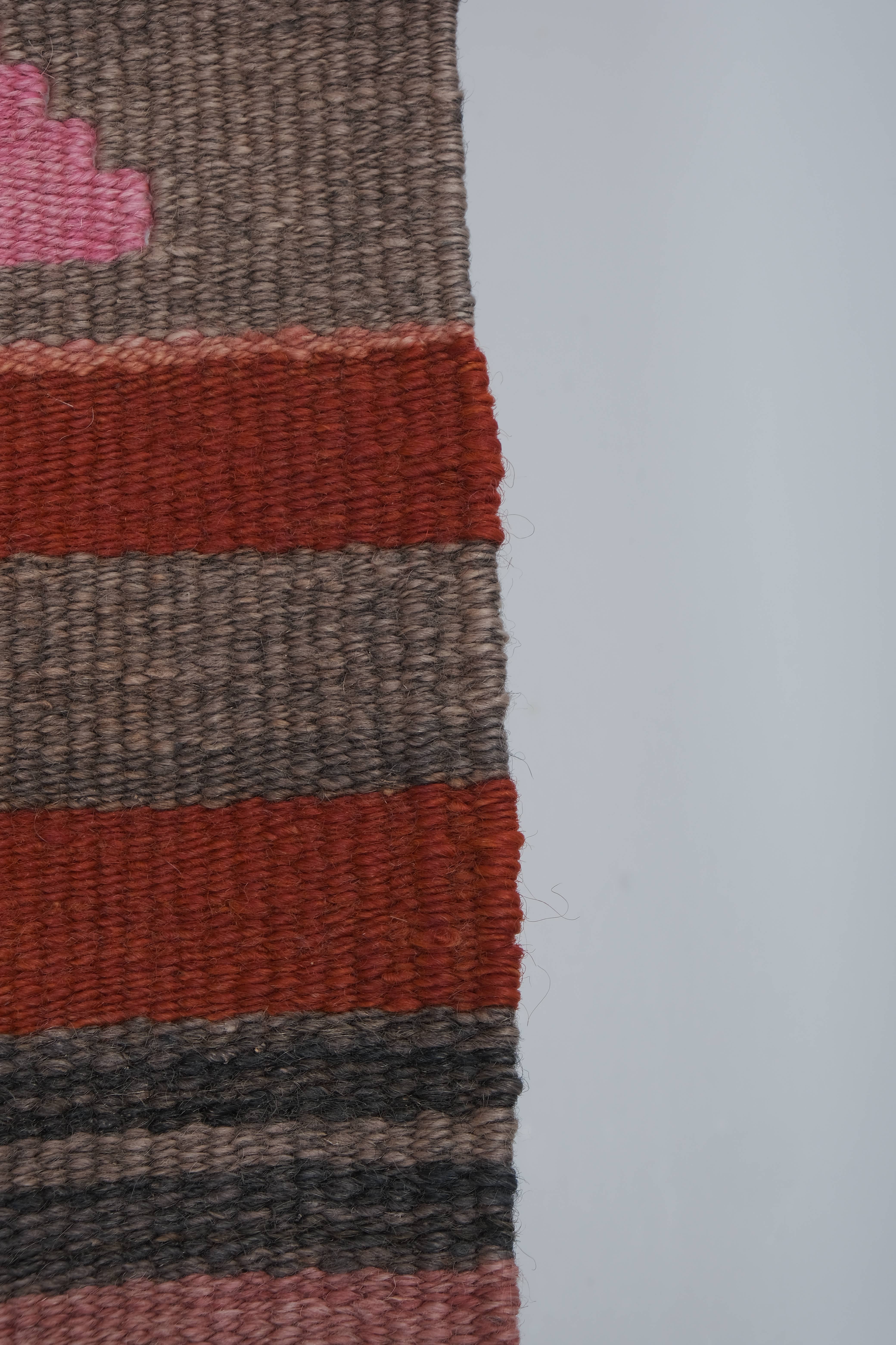 Vintage Turkish Anatolian Kilim Runner 2'7'' x 22'6''