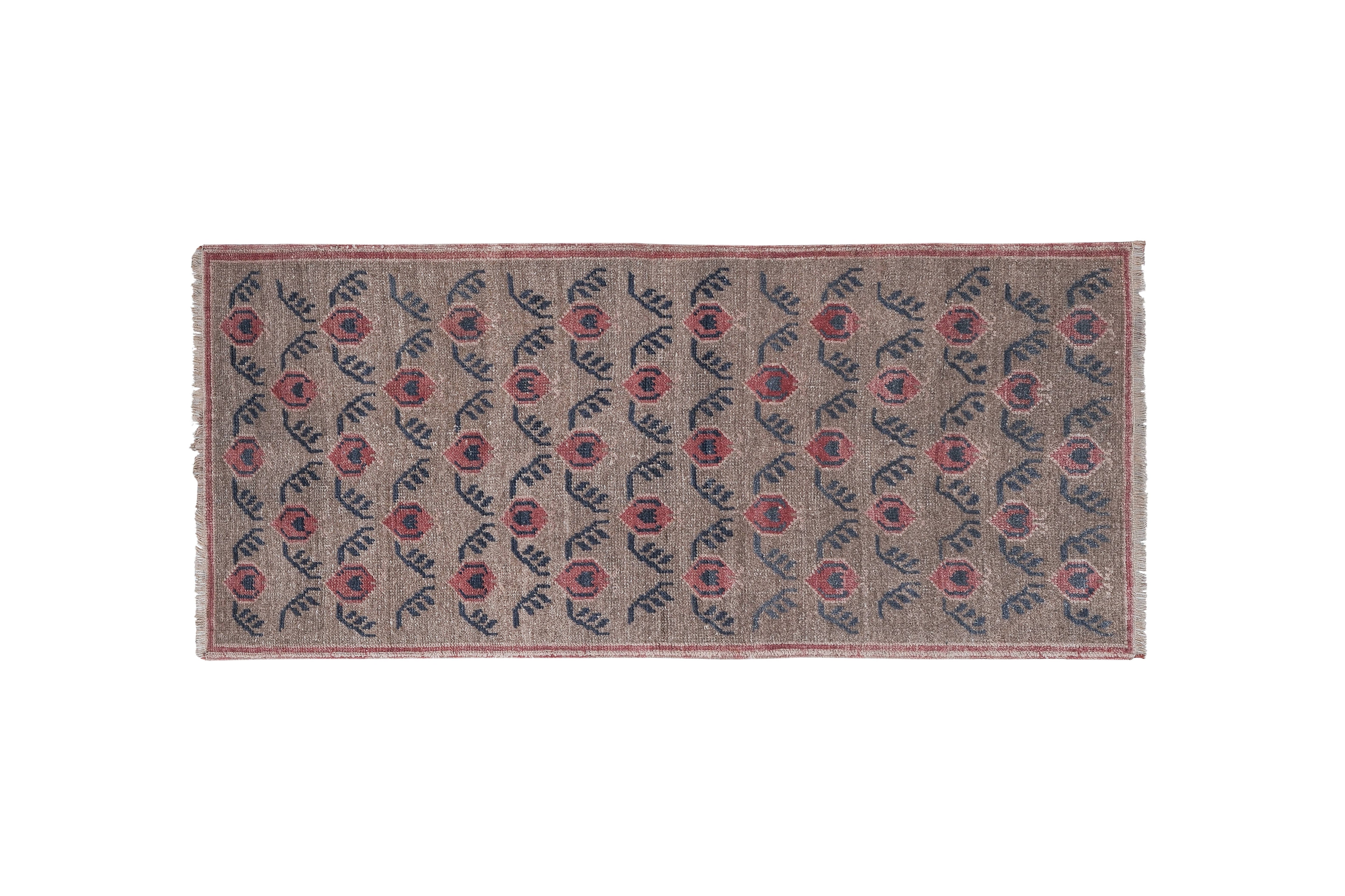 Vintage Turkish Runner Rug 2'8'' x 6'