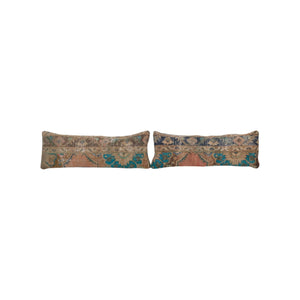 Rug Bedding Pillow Cover Set of 2 | 12'' x 30''