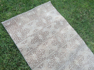 Vintage Turkish Rug 2'9'' x 6'