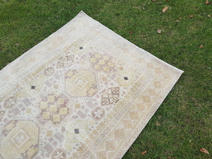 Vintage Oushak Rug 3'7'' x 5'7''