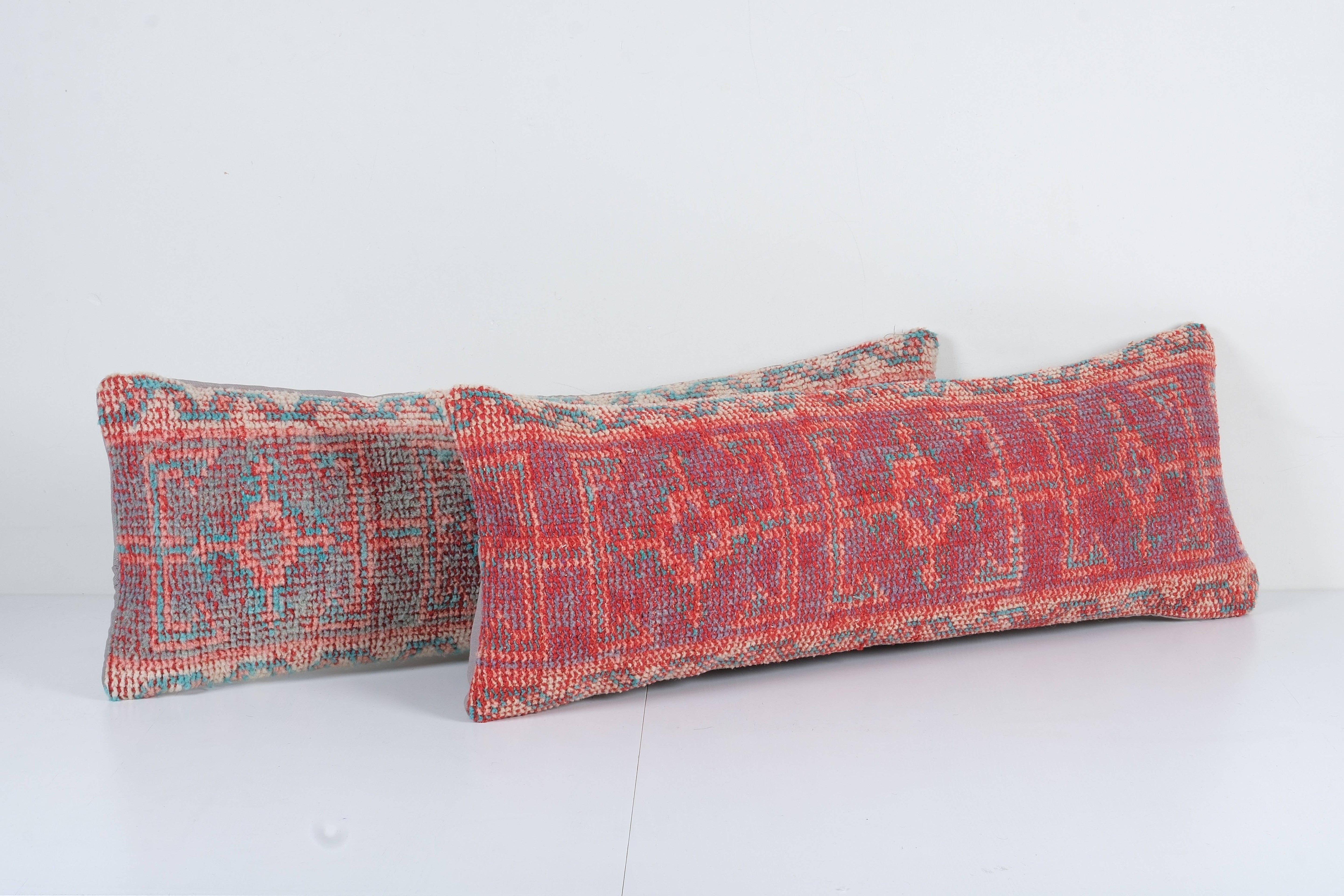 Rug Bedding Pillow Cover Set of 2 | 12'' x 35''