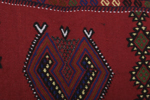 Vintage Turkish Kilim Rug 4'9'' x 7'7''