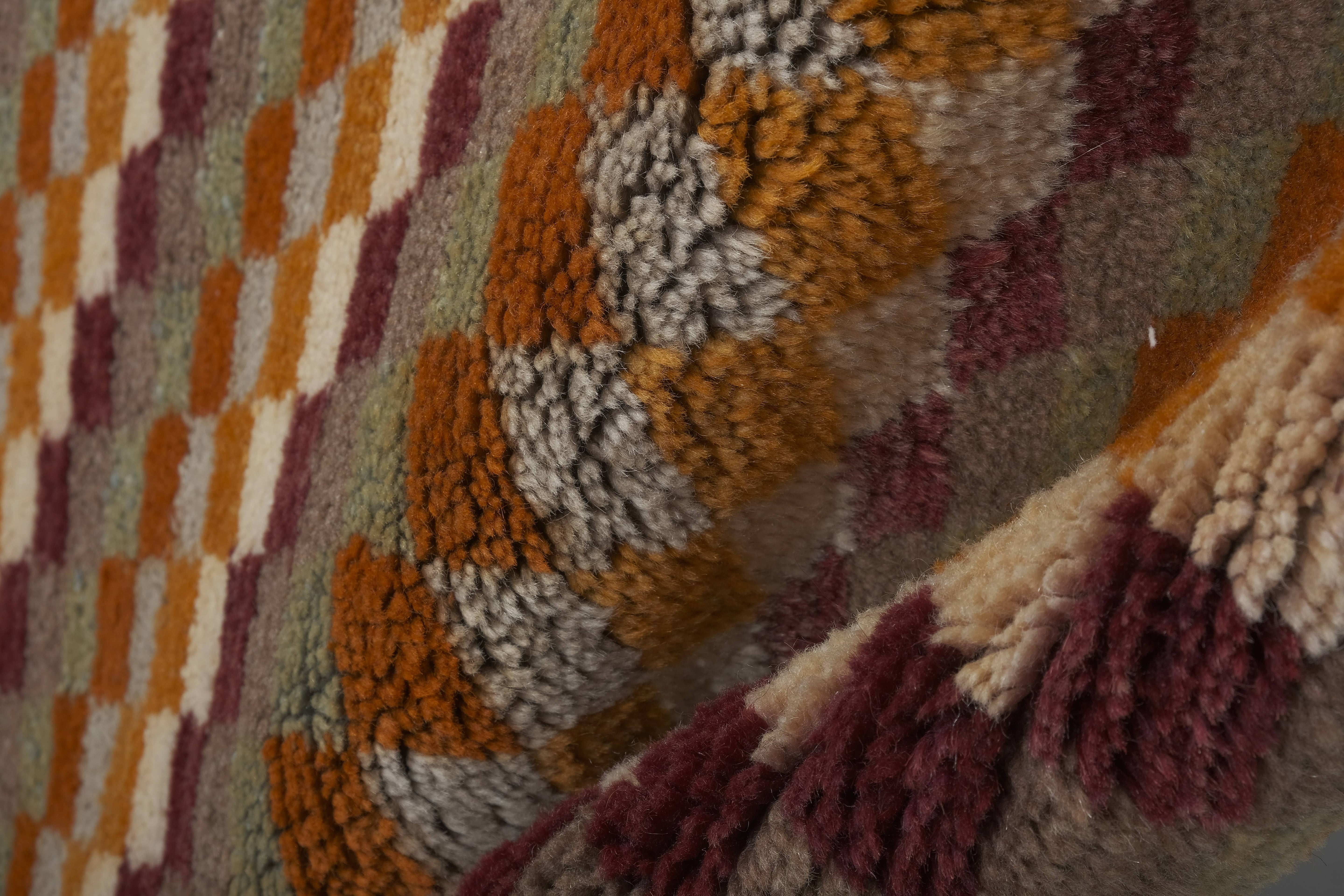 Vintage Turkish Tulu Rug 2'6'' x 5'1''