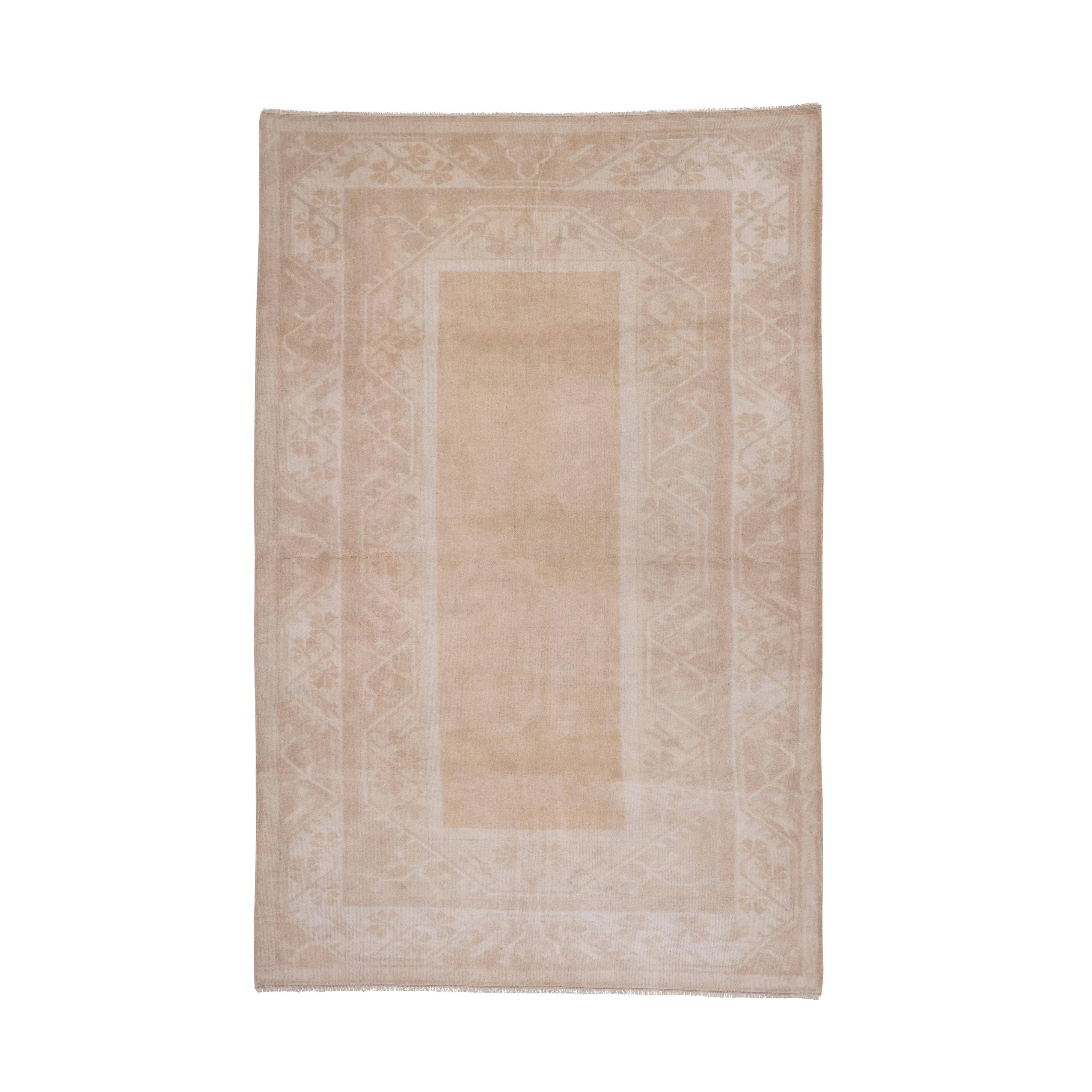 Vintage Oushak Rug 5'4'' x 8'4''