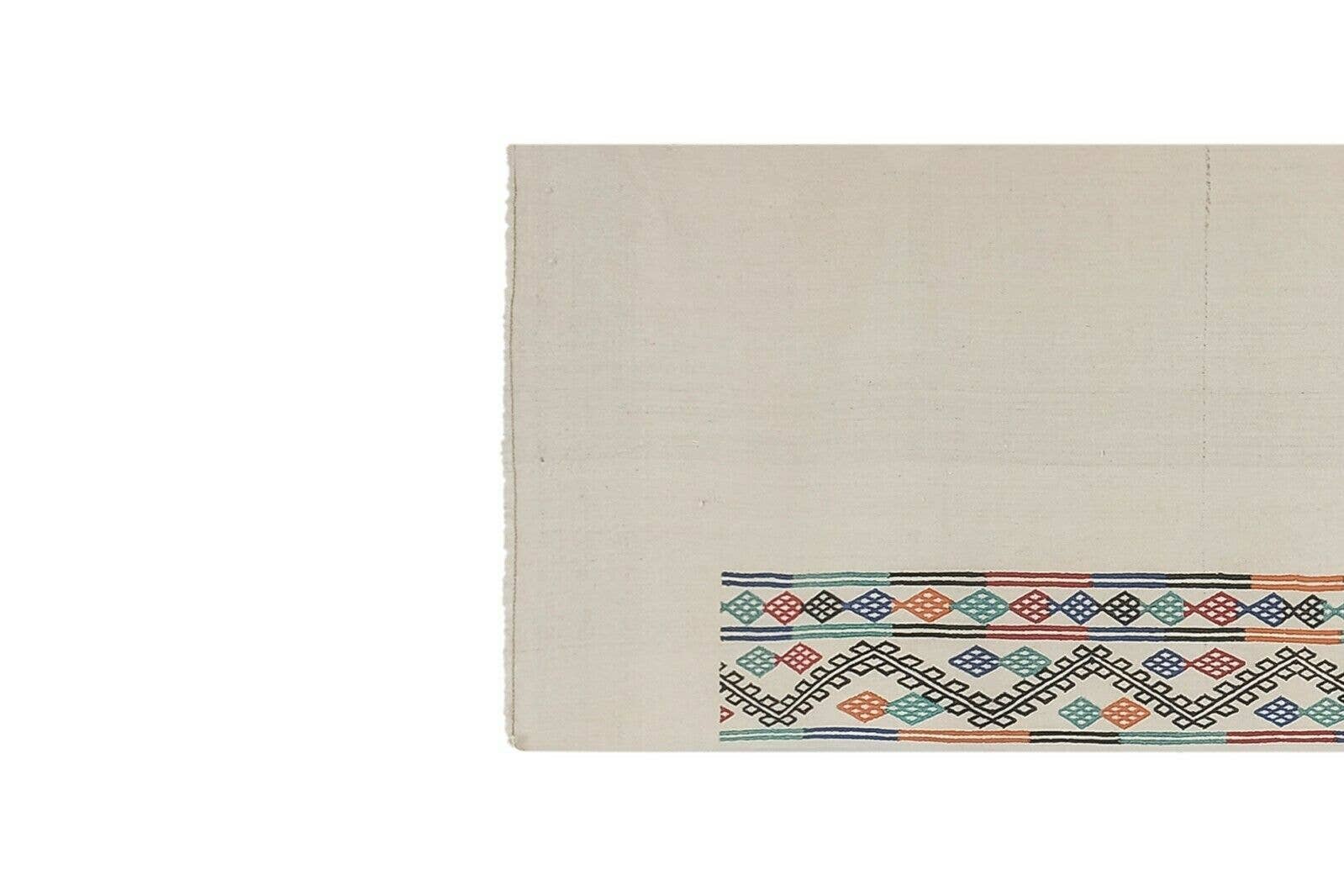 Vintage Turkish Kilim Runner 2'5'' x 15'8''