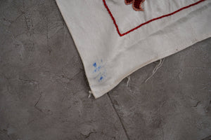 Hand-Embroidered Suzani Wall Hanging & Bedspread 1'8'' x 6'1''