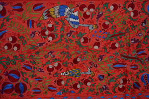 Suzani Wall Hanging & Bedspread 3'4'' x 6'1''
