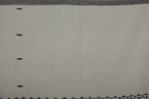 Vintage Turkish Kilim Runner 3'1'' x 10'6''